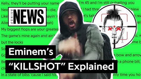 killshot genius|eminem killshot lyrics explained.